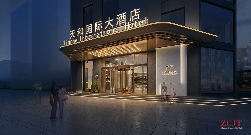 酒店外觀設計裝修