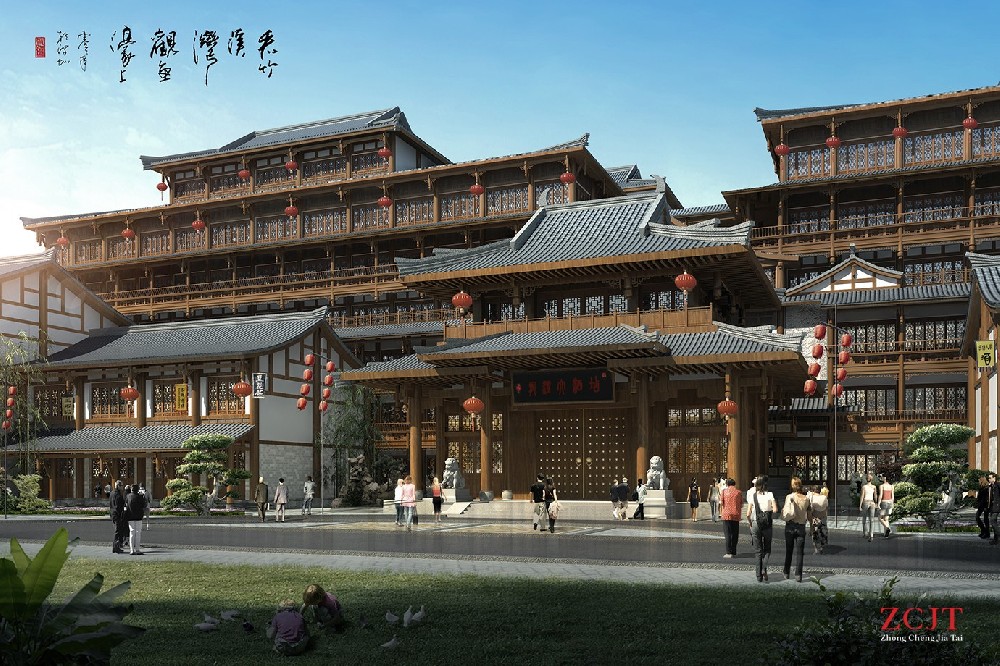 樂山酒店外觀設計設計裝修